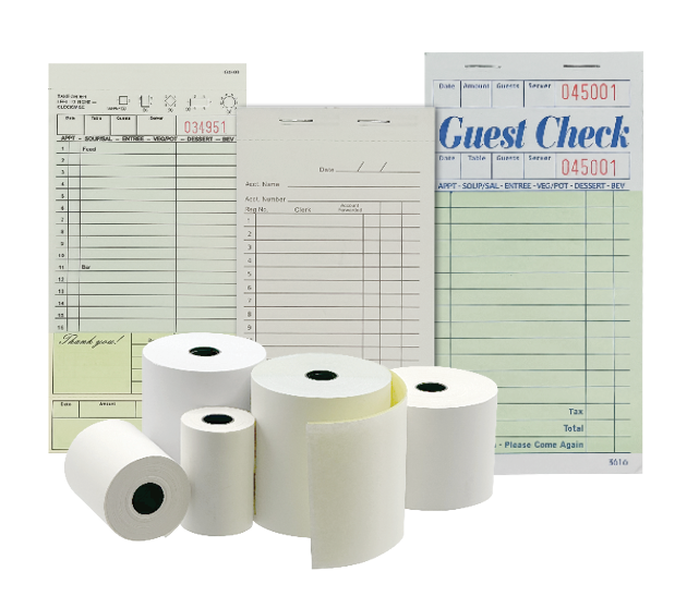 Empress Guest Checks and Register Rolls